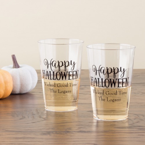 Personalized Halloween cups 