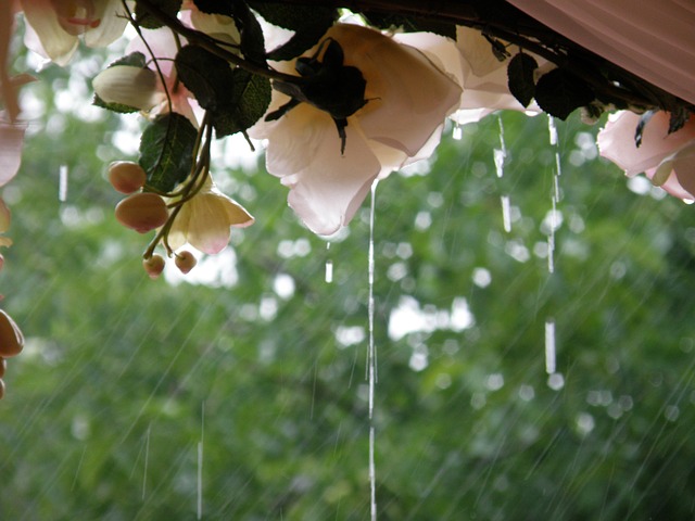 rain on wedding day